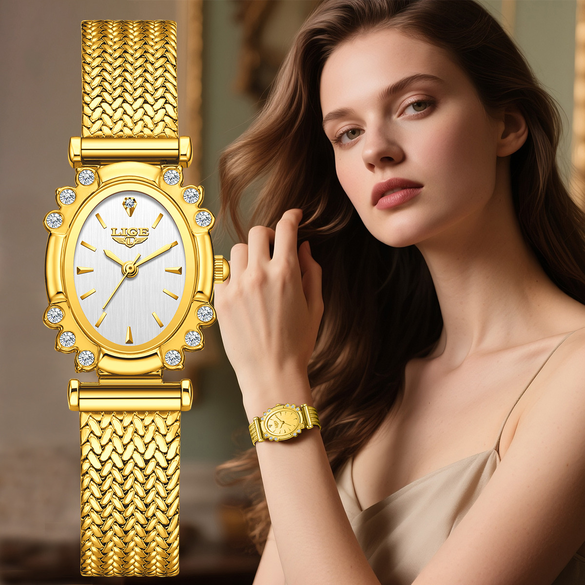 Luxury Watch Quartz - LIGE 2026 Luxury Women Watches Fashion