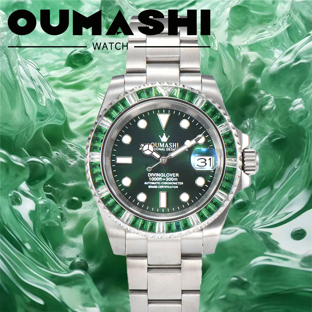 Luxury Watch Strap - 40mm luxury diving Men's watch NH35