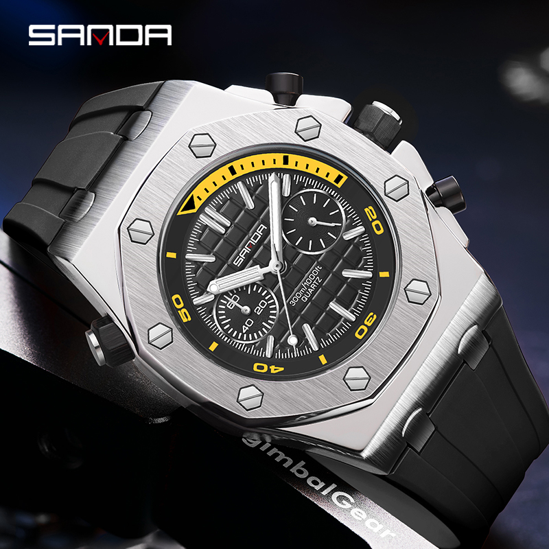 Luxury Watch All Black - Royal Fashion Casual Men Watches Big