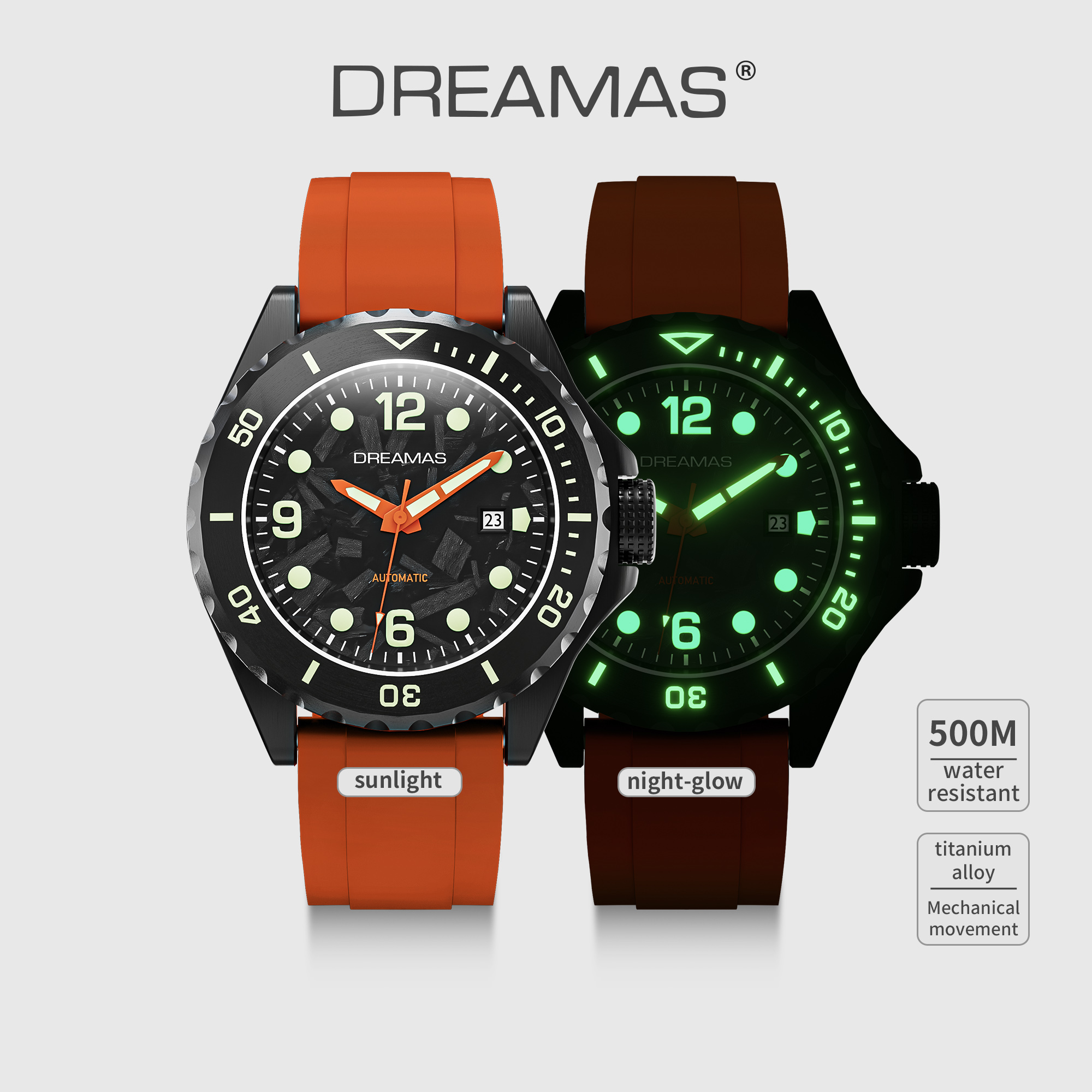 Titanium Sport Watch - DREAMAS Luxury Sport Men Automatic Mechanical