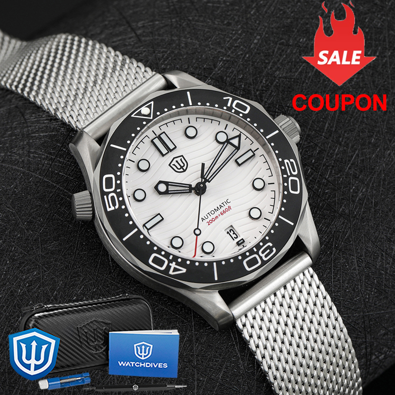 Luxury Watch Strap - Watchdives WD007 V4 Mens Watches PT5000