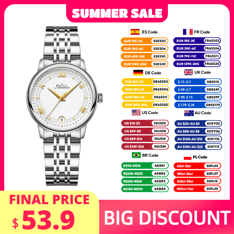 Luxury Watch Organizer - ADDIES New Luxury Woman‘s Watch GM12