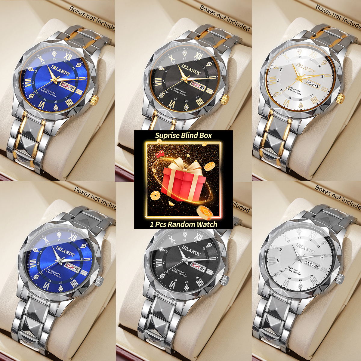 Luxury Watch Box - 1PC Surprise Mystery Watch Blind Box-Luxury