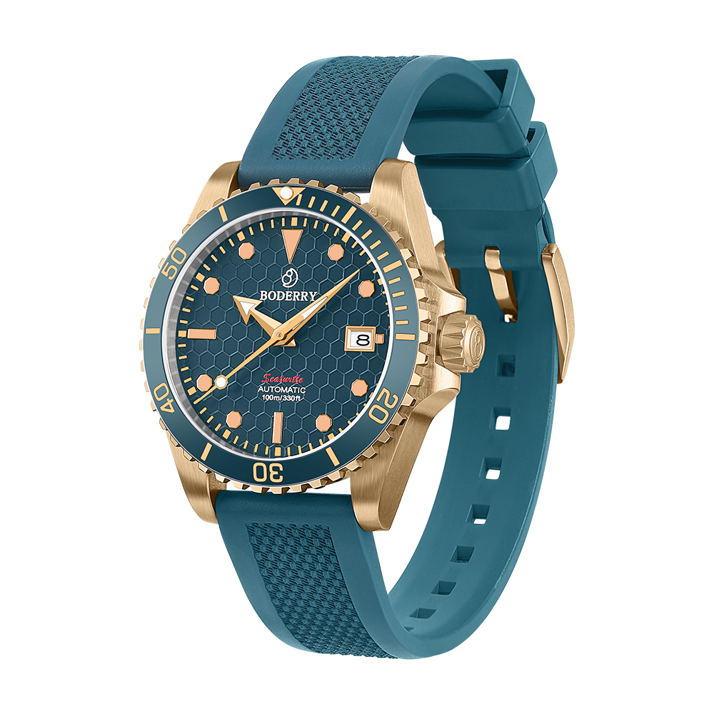 Titanium Sport Watch - Boderry Bronze Watch Seaturtle Titanium Diver