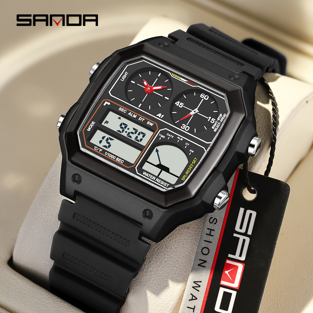 Fashion SANDA 6257 Popular Men - Luxury Watch Shop บทวิจารณ์และราคา
