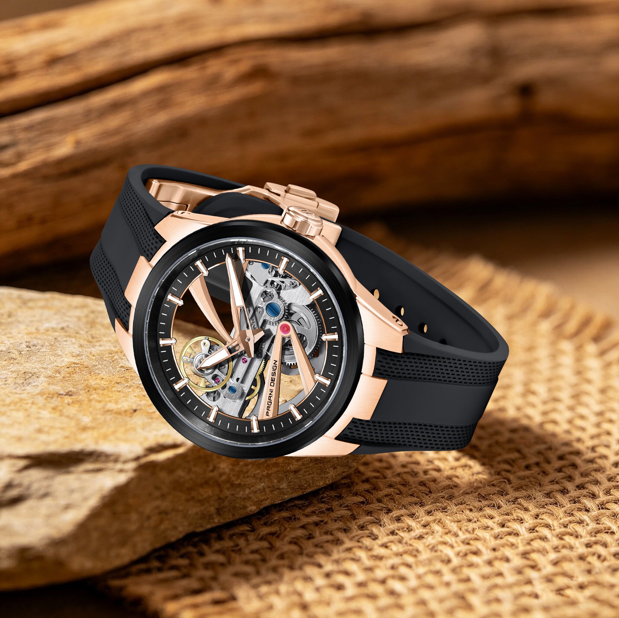 PAGANI DESIGN Extraordinary De - Luxury Watch All Black บทวิจารณ์และราคา