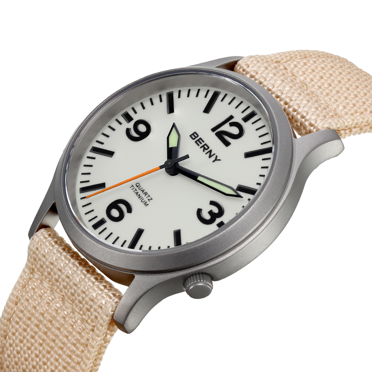 BERNY Titanium Watches for Men - Titanium Sport Watch บทวิจารณ์และราคา