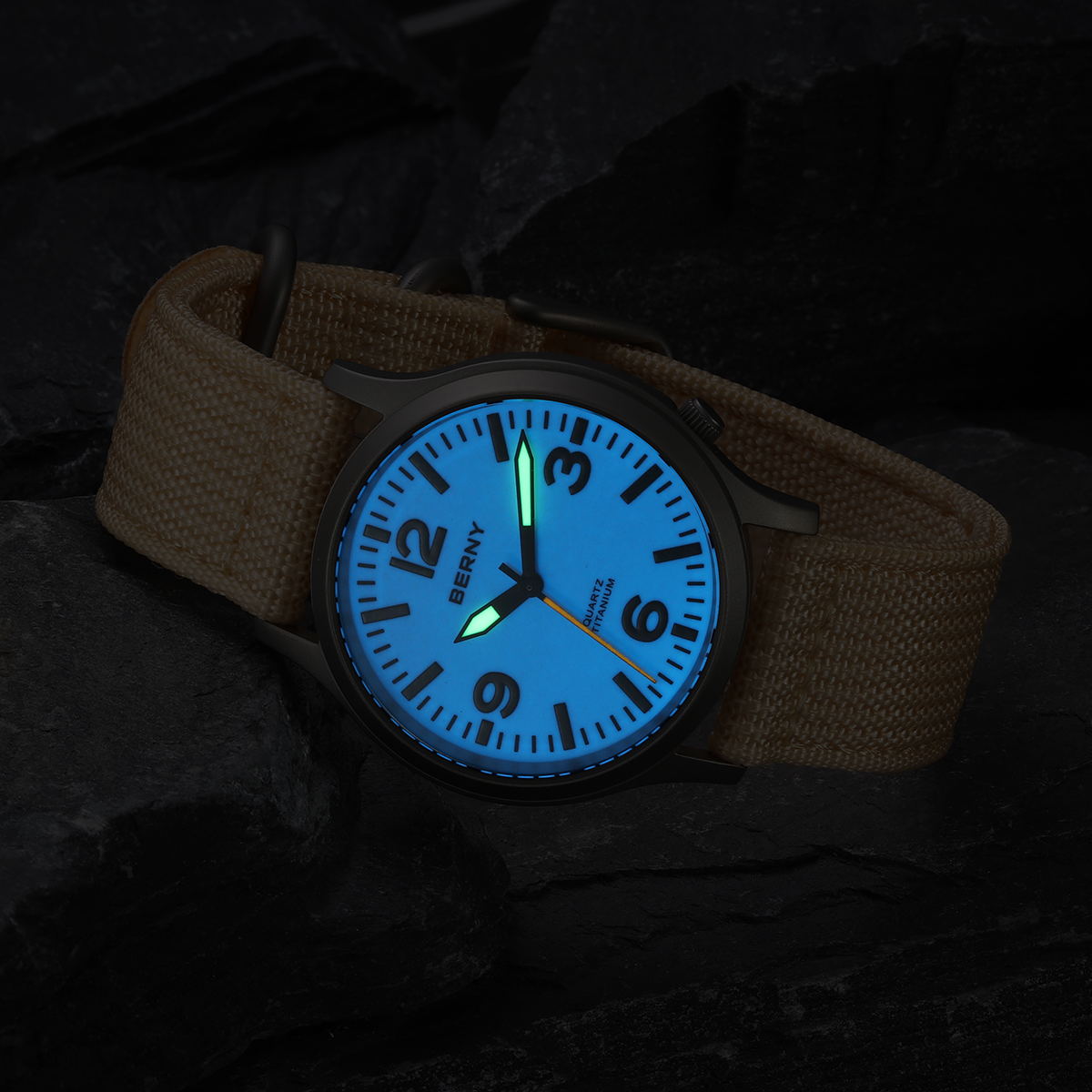 BERNY Titanium Watches for Men - Titanium Sport Watch บทวิจารณ์และราคา