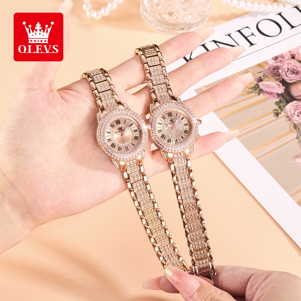 OLEVS Luxury Fashion ladies' w - Luxury Watch Quartz บทวิจารณ์และราคา