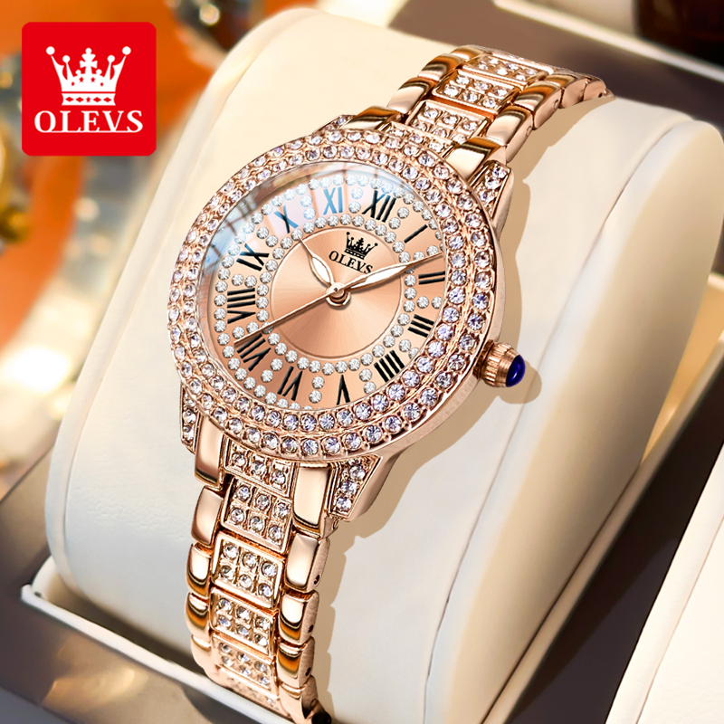 OLEVS Luxury Fashion ladies' w - Luxury Watch Quartz บทวิจารณ์และราคา