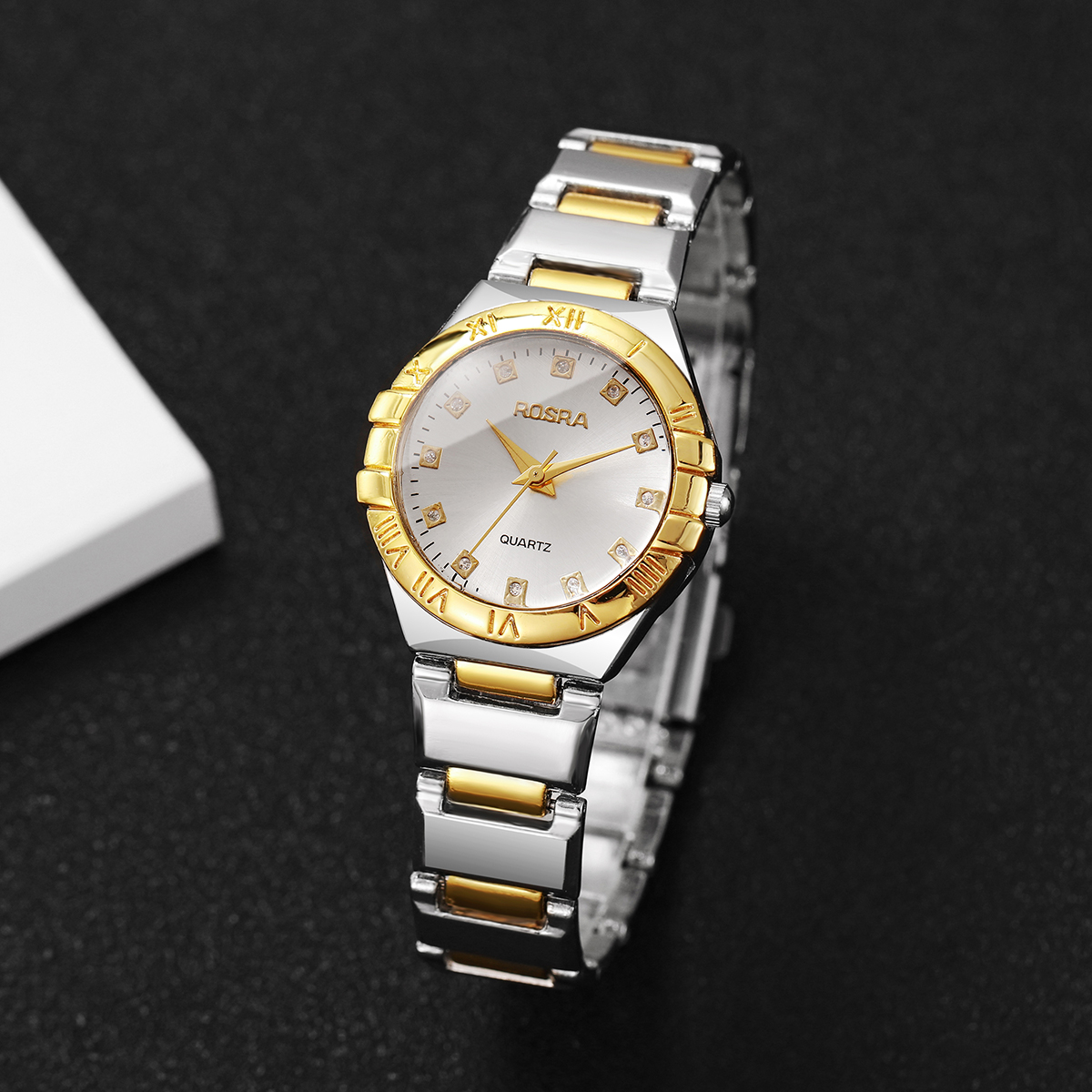 Luxury Rhinestone Women Quartz - Luxury Watch Organizer บทวิจารณ์และราคา