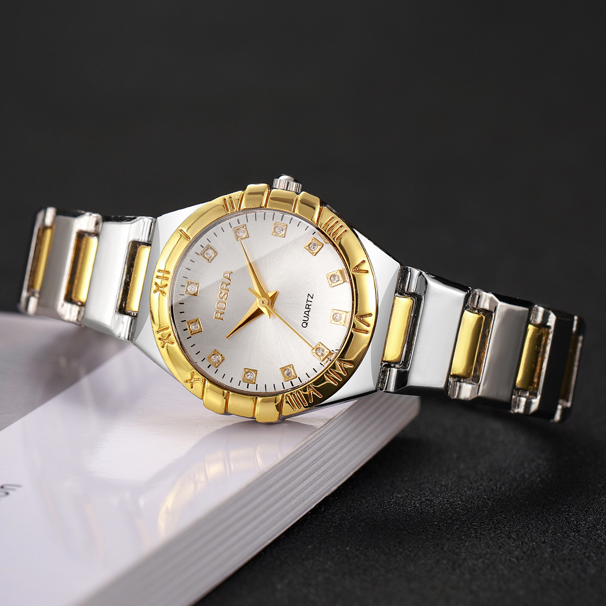 Luxury Rhinestone Women Quartz - Luxury Watch Organizer บทวิจารณ์และราคา
