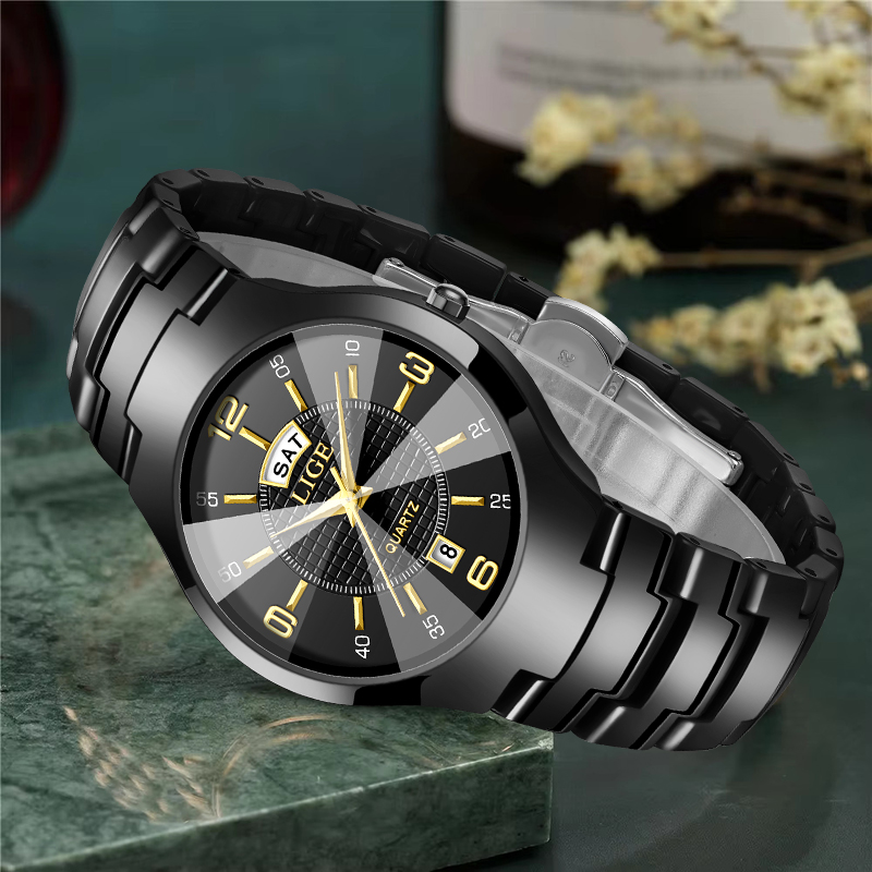 LIGE Fashion Elegant Women's W - Luxury Watch Quartz บทวิจารณ์และราคา