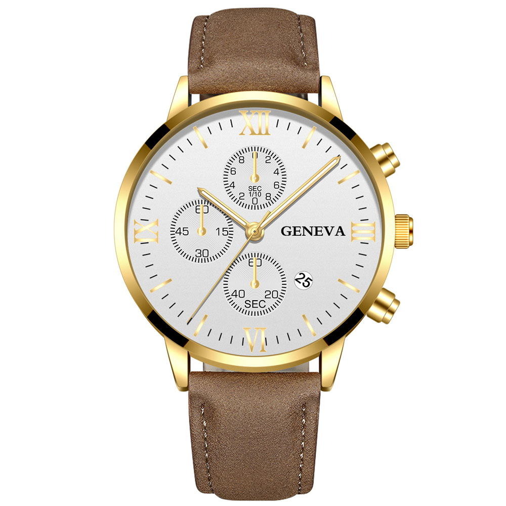 Geneva Fashion  Men Date Alloy - Luxury Watch Manufacturers บทวิจารณ์และราคา