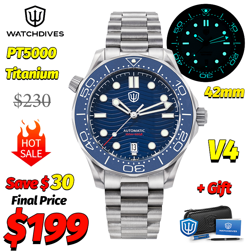 Watchdives WD007 V4 007 NTTD M - Luxury Watch Wallpaper บทวิจารณ์และราคา