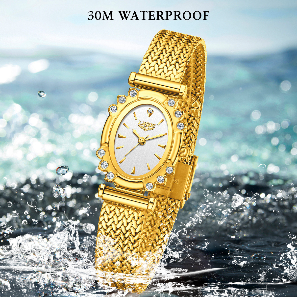 LIGE 2026 Luxury Women Watches - Luxury Watch Quartz บทวิจารณ์และราคา