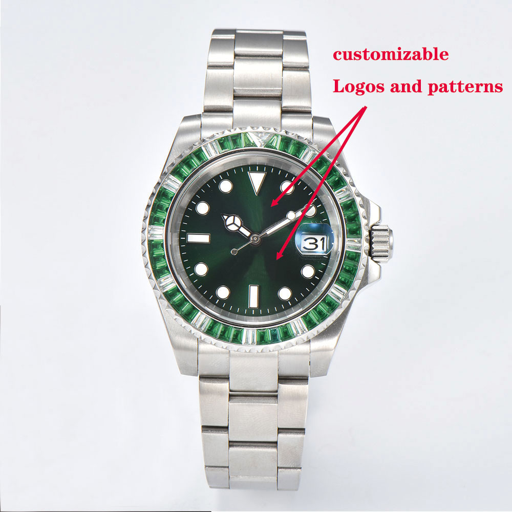 40mm luxury diving Men's watch - Luxury Watch Strap บทวิจารณ์และราคา