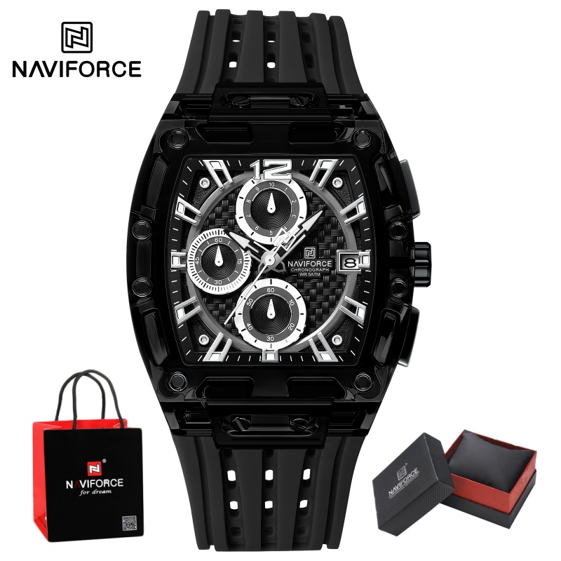 NAVIFORCE Man's Watch 5ATM Wat - Luxury Watch Strap บทวิจารณ์และราคา