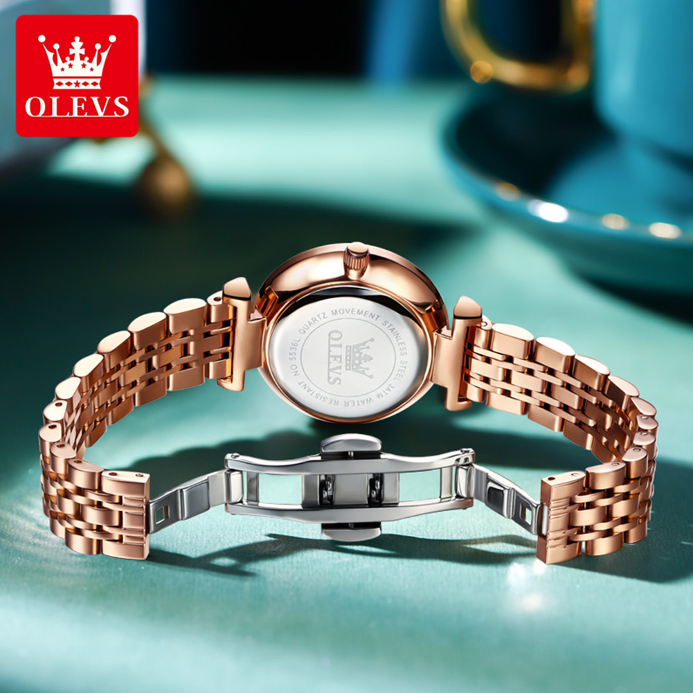 OLEVS brand beautiful women's  - Luxury Watch Quartz บทวิจารณ์และราคา