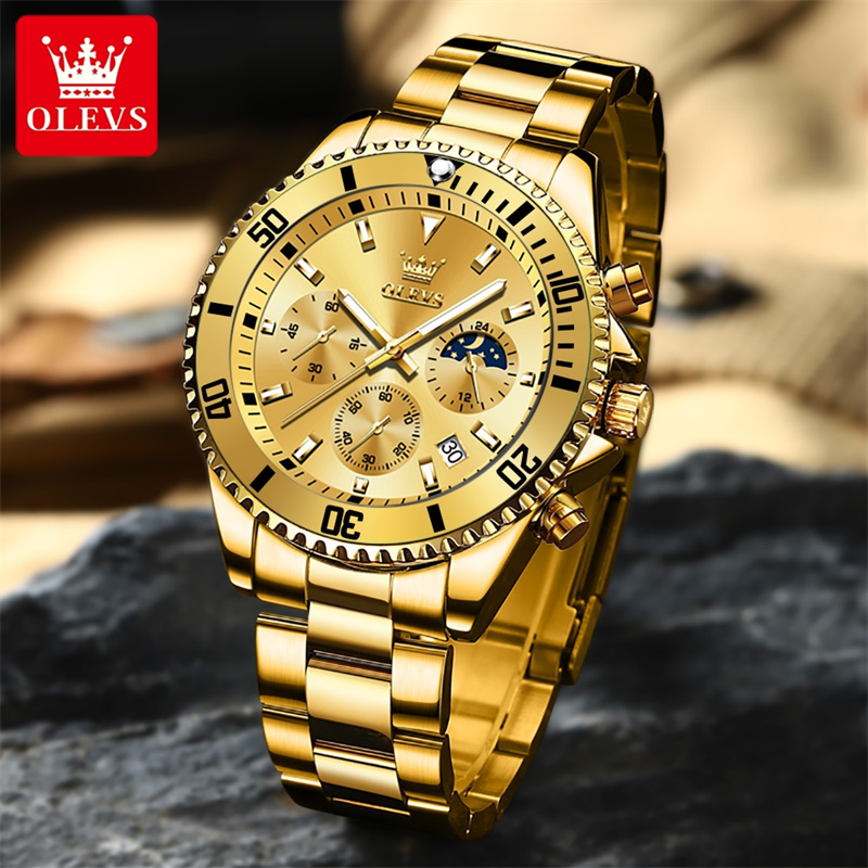 OLEVS Watch Men Top Brand Luxu - Luxury Watch Manufacturers บทวิจารณ์และราคา