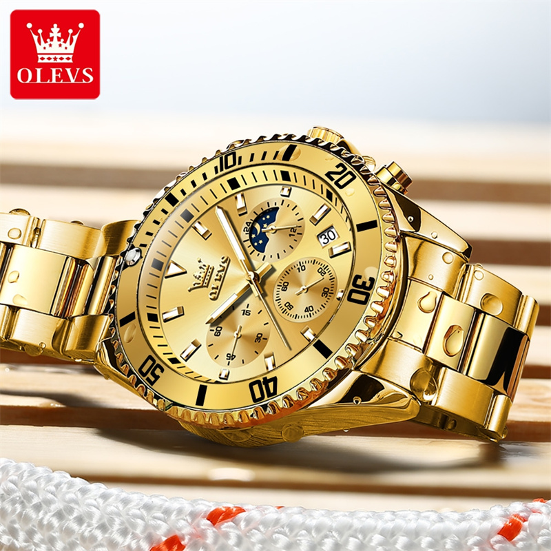 OLEVS Watch Men Top Brand Luxu - Luxury Watch Manufacturers บทวิจารณ์และราคา