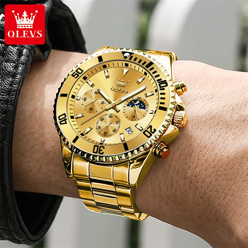 OLEVS Watch Men Top Brand Luxu - Luxury Watch Manufacturers บทวิจารณ์และราคา