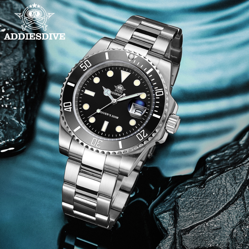 ADDIESDIVE 41mm Men's Quartz W - Luxury Watch Drawing บทวิจารณ์และราคา