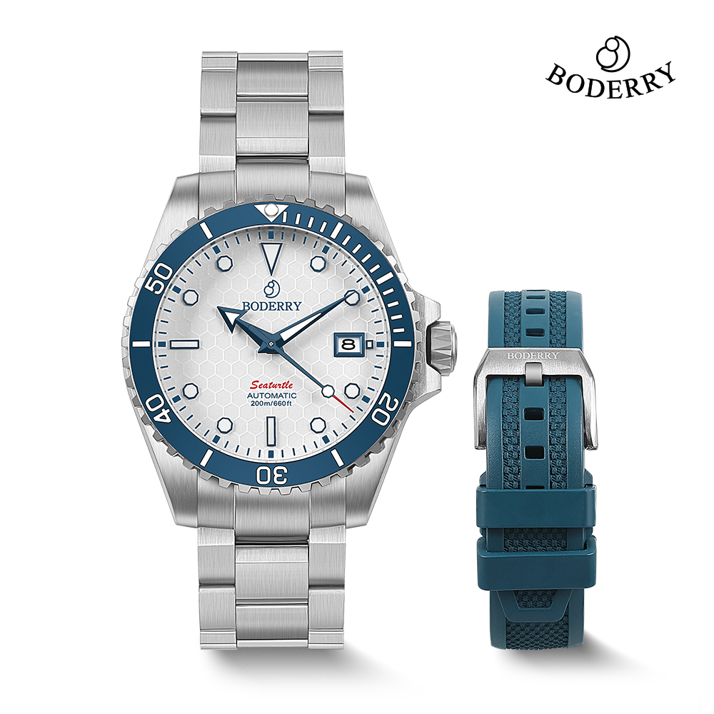 Boderry Titanium Diver Watch A - Titanium Sport Watch บทวิจารณ์และราคา