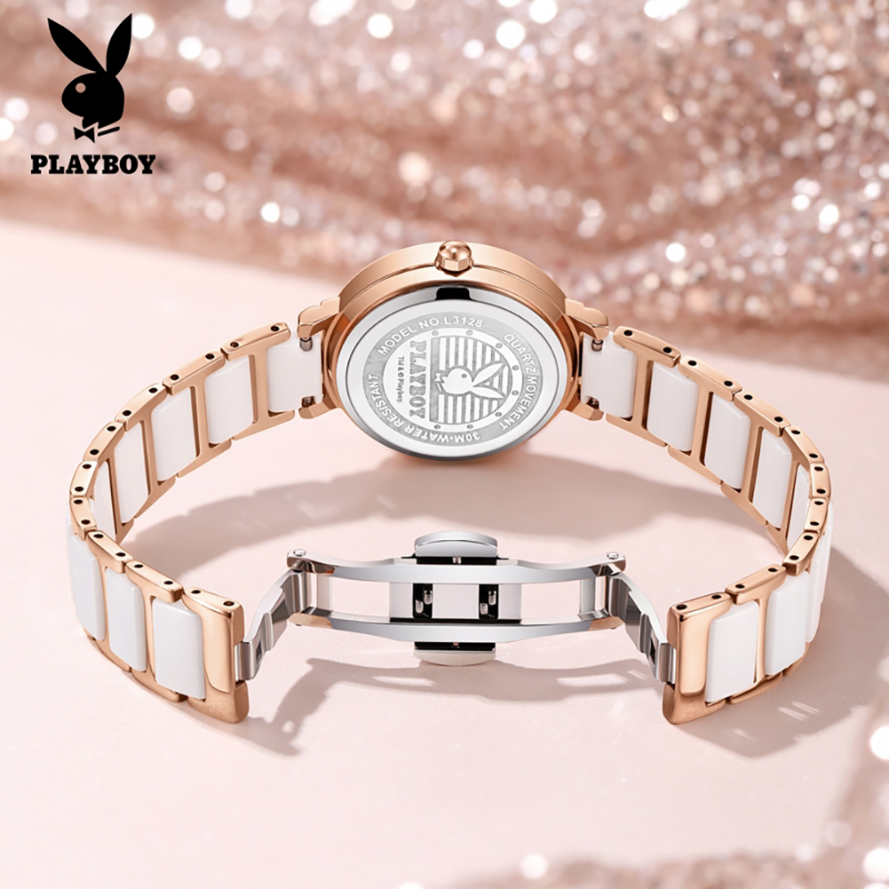 PLAYBOY 3128 Brand original au - Luxury Watch Quartz บทวิจารณ์และราคา