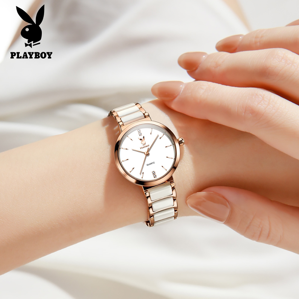 PLAYBOY 3128 Brand original au - Luxury Watch Quartz บทวิจารณ์และราคา