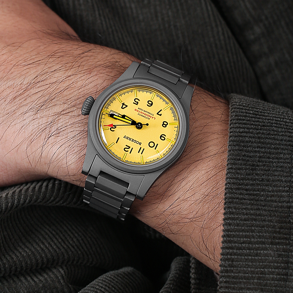 Boderry LANDMASTER Field Titan - Titanium Sport Watch บทวิจารณ์และราคา