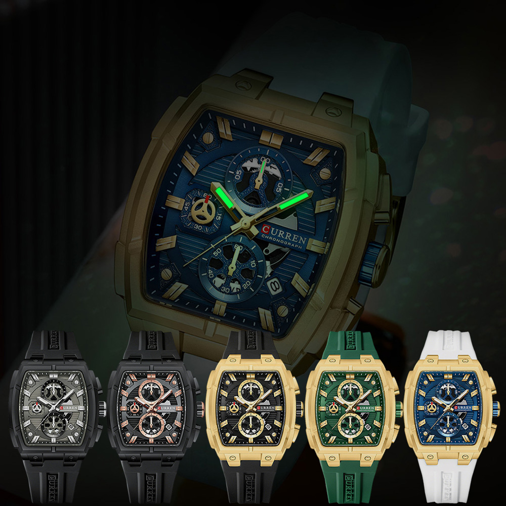 CURREN Luxury Vintage Watch fo - Luxury Watch Strap บทวิจารณ์และราคา