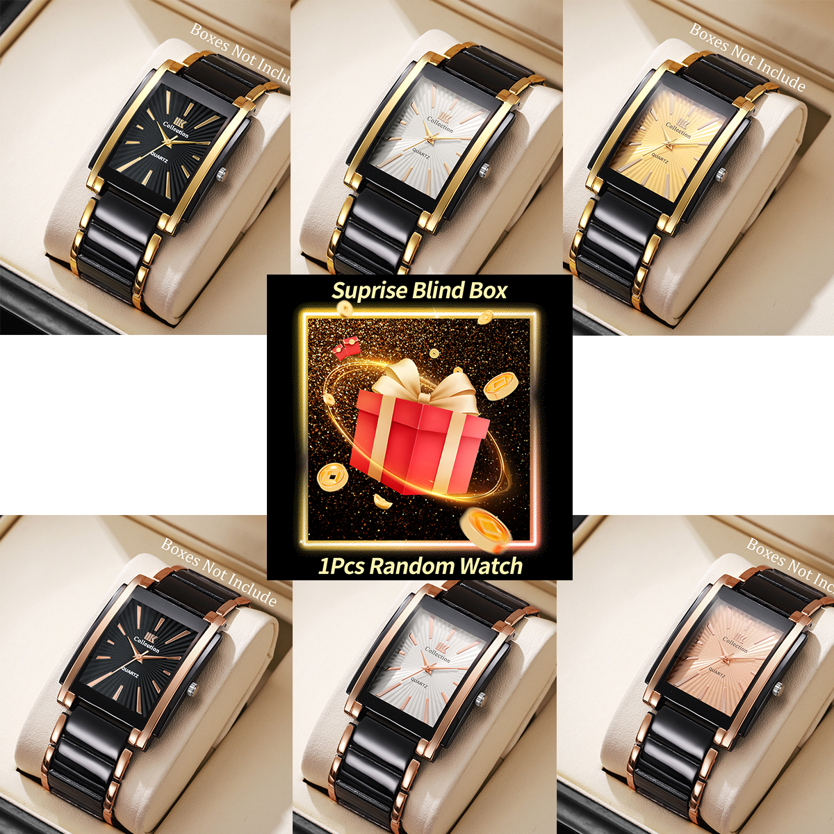 1PC Surprise Mystery Blind Wat - Luxury Watch Box บทวิจารณ์และราคา