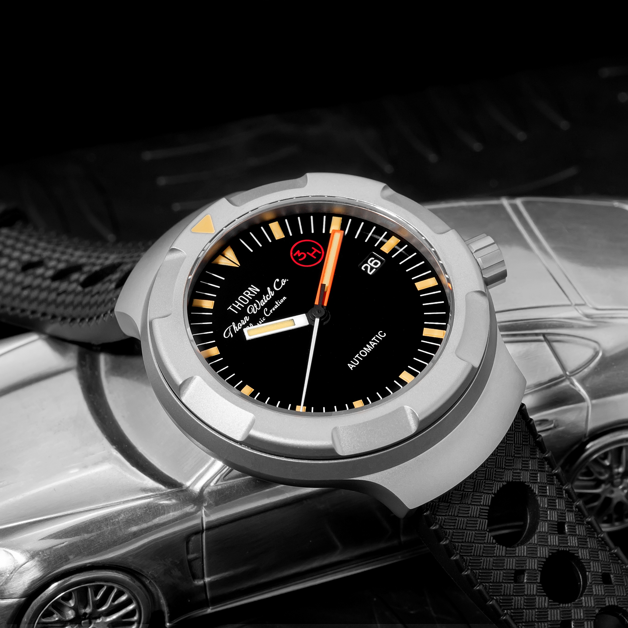 THORN T011 Titanium Watch PT50 - Titanium Sport Watch บทวิจารณ์และราคา
