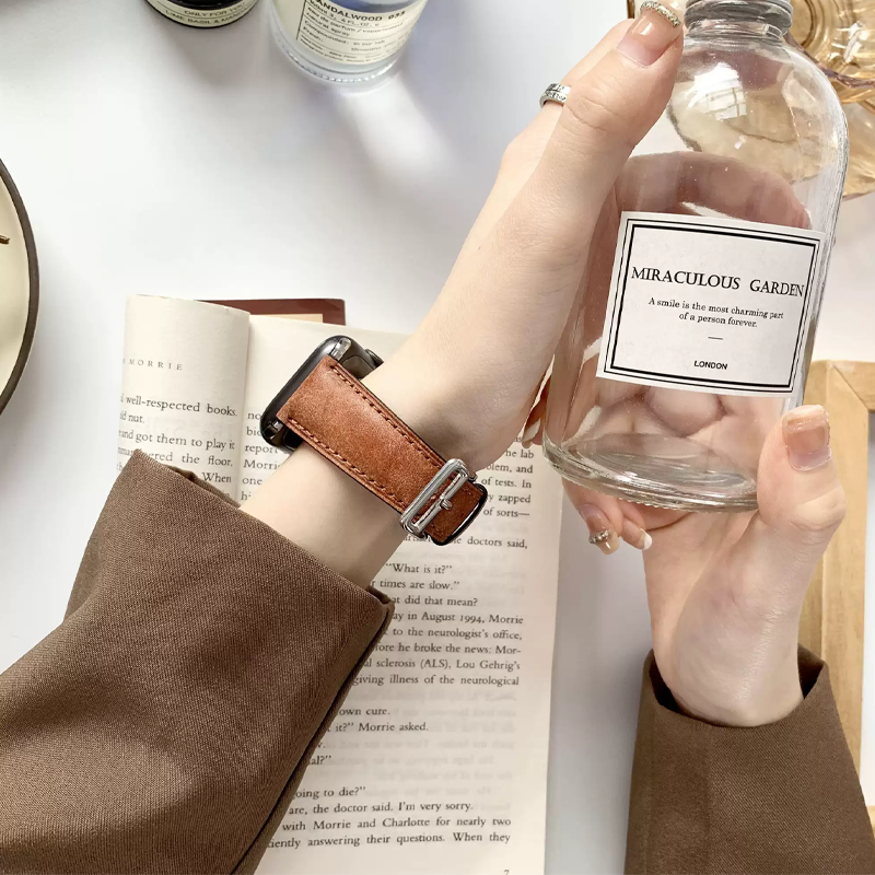 Leather Watch Straps for Apple - Luxury Watch Hermes บทวิจารณ์และราคา