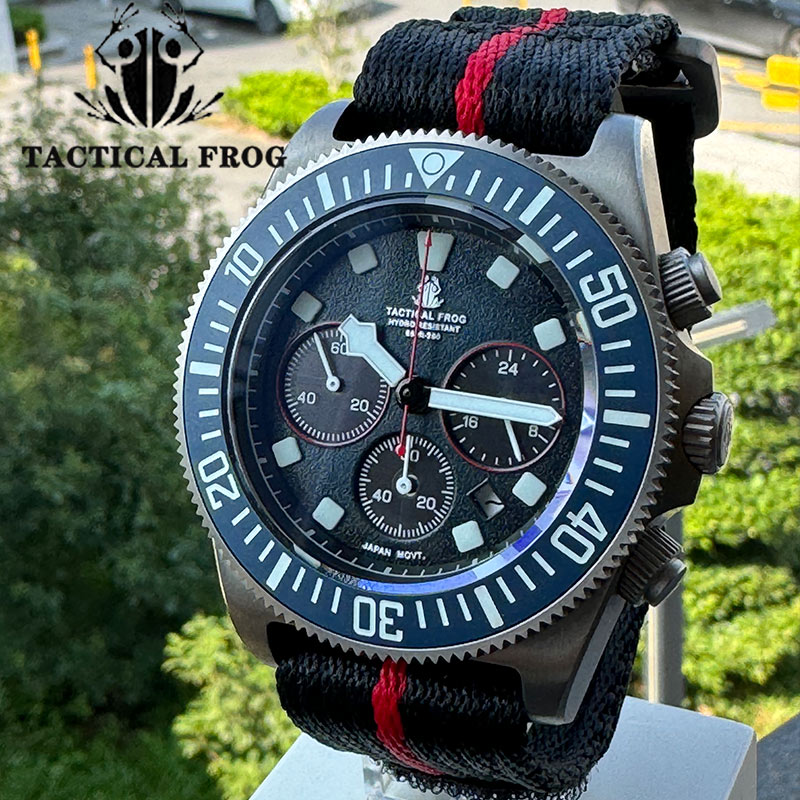 Tactical Frog FXD2 Titanium Di - Titanium Sport Watch บทวิจารณ์และราคา