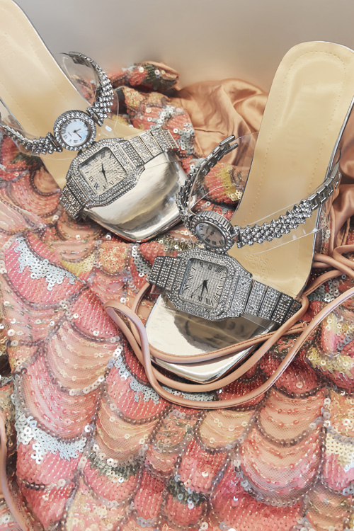 Original design Crystal watch  - Luxury Watch Strap บทวิจารณ์และราคา