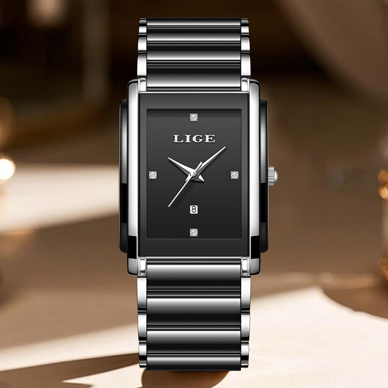 LIGE New Luxury Women Watches  - Luxury Watch Organizer บทวิจารณ์และราคา