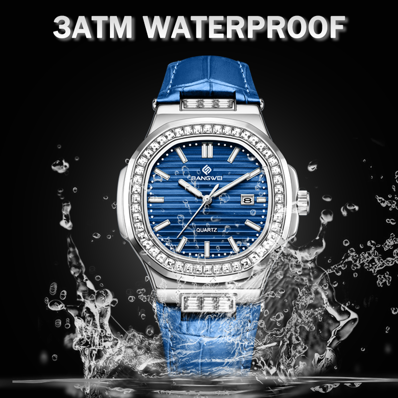 BANGWEI Top Brand Luxury Mens  - Luxury Watch Manufacturers บทวิจารณ์และราคา
