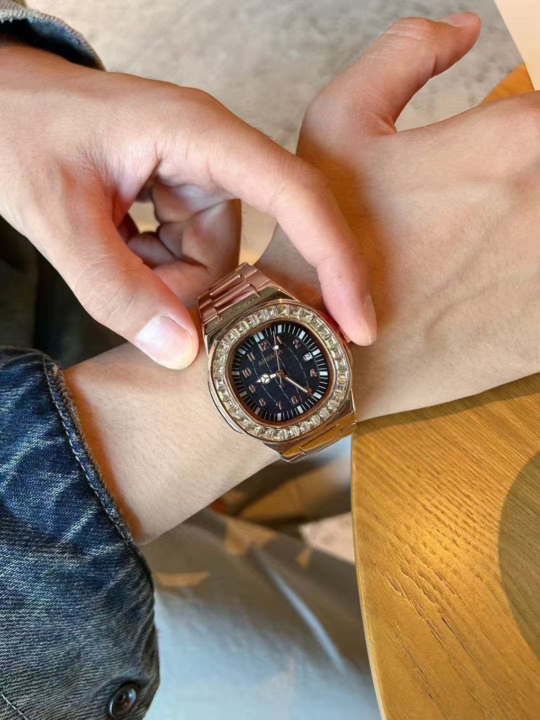 full diamond watch ring for ma - Luxury Watch Dubai บทวิจารณ์และราคา