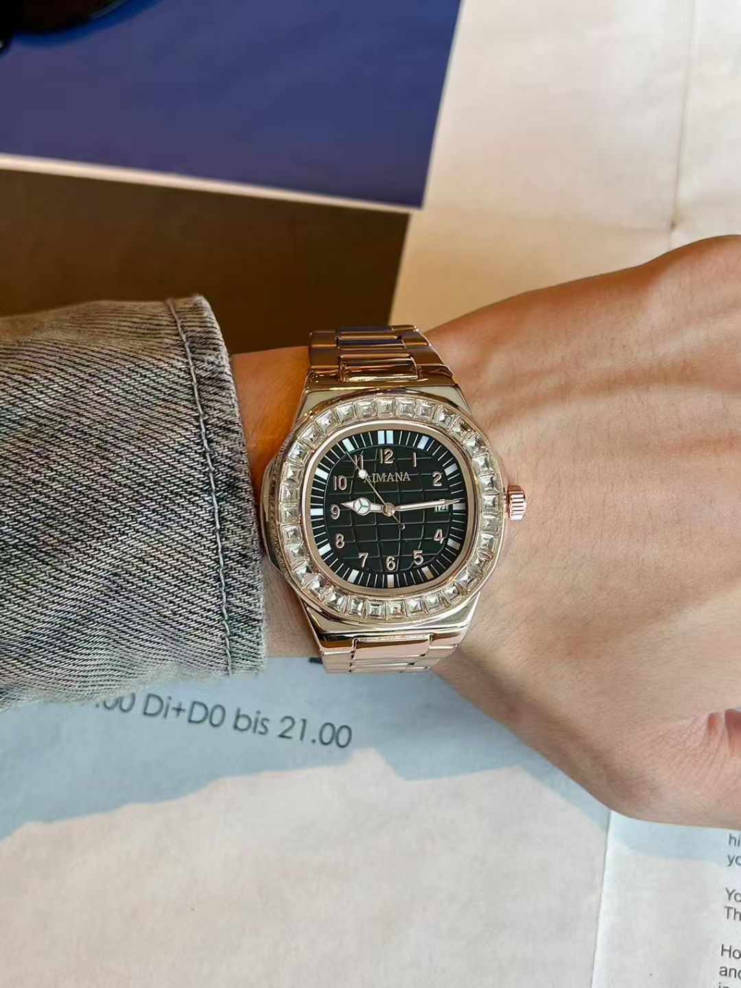 full diamond watch ring for ma - Luxury Watch Dubai บทวิจารณ์และราคา