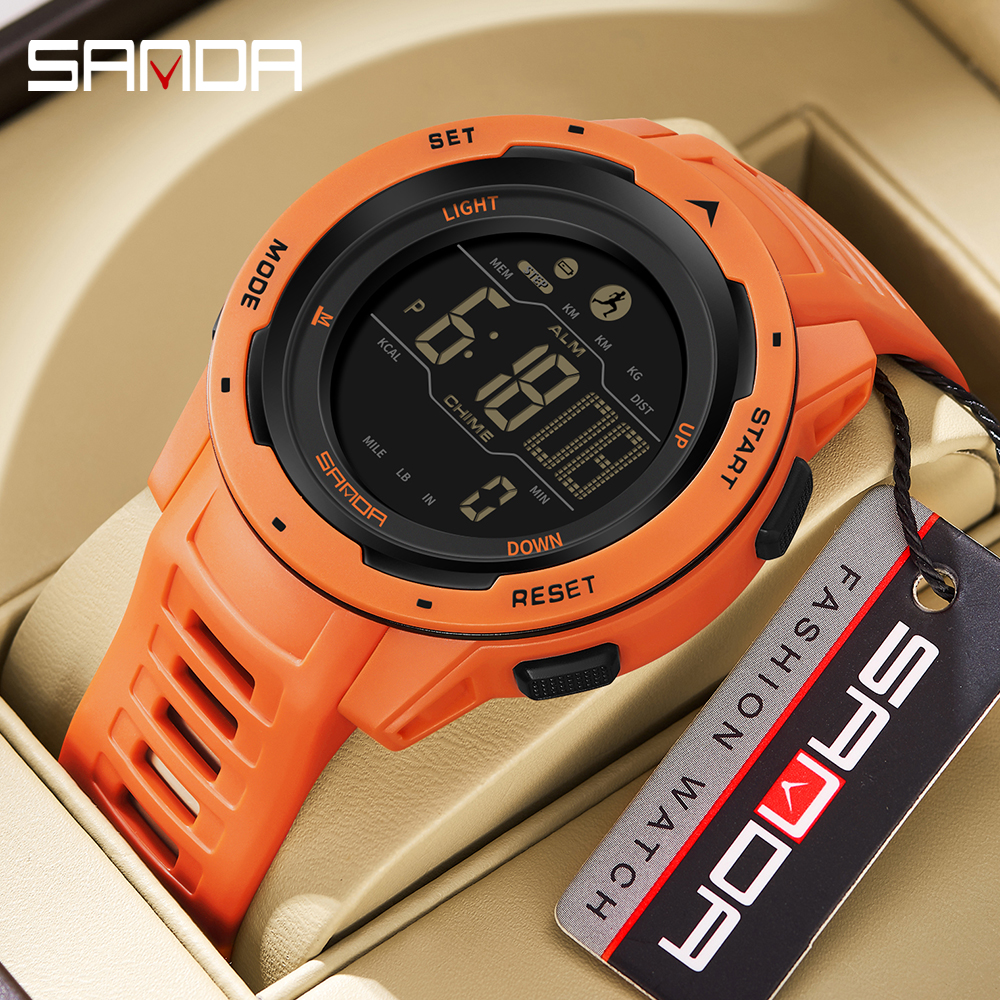 With box SANDA Brand Men Watch - Luxury Watch Shop บทวิจารณ์และราคา