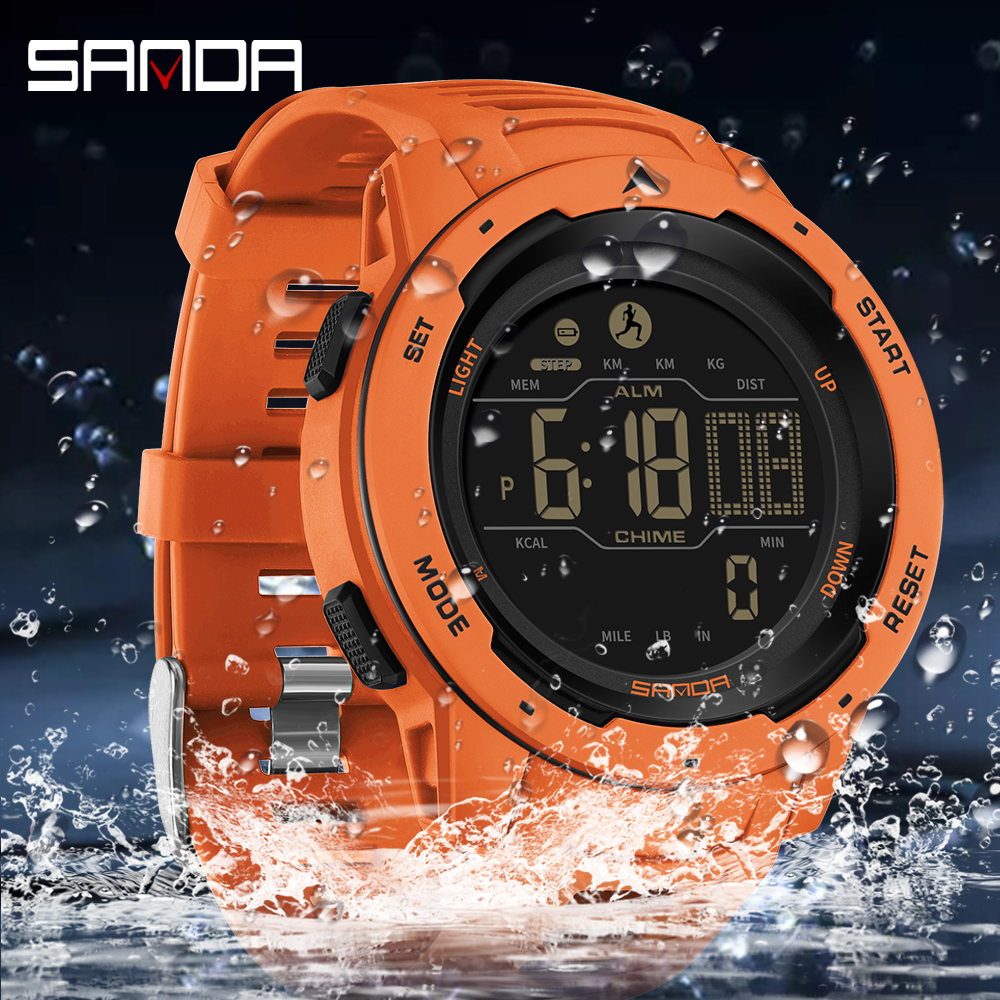With box SANDA Brand Men Watch - Luxury Watch Shop บทวิจารณ์และราคา
