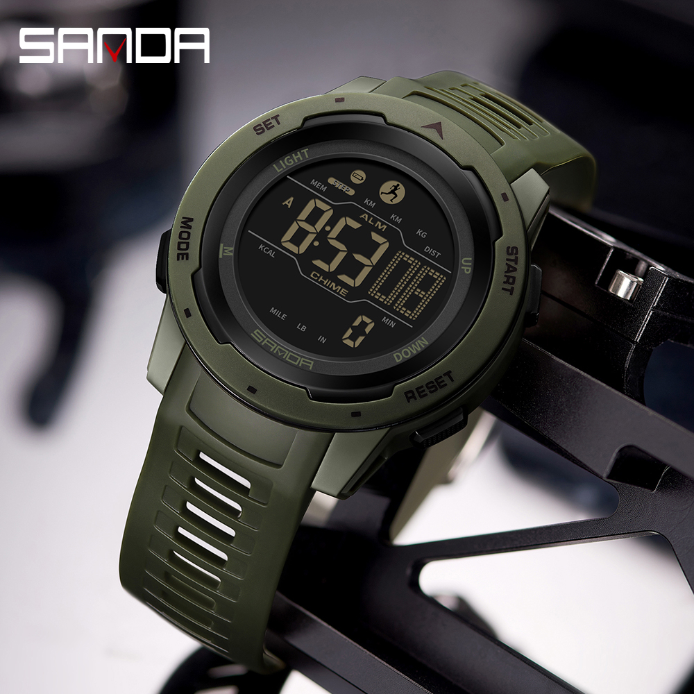 With box SANDA Brand Men Watch - Luxury Watch Shop บทวิจารณ์และราคา