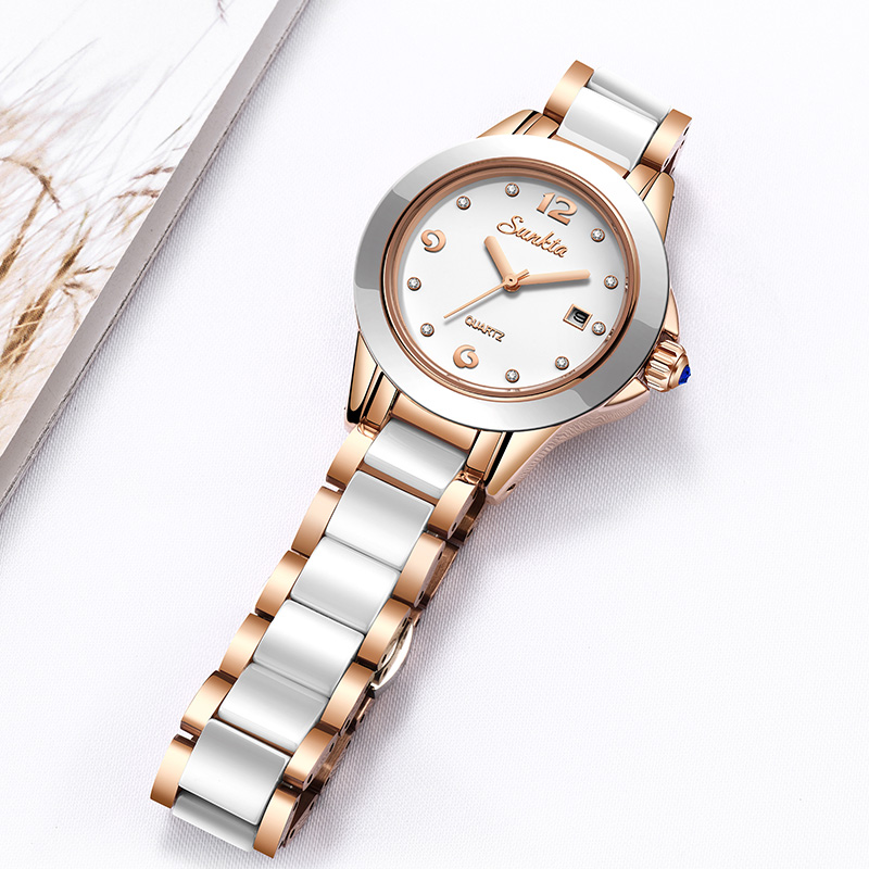 Sunkta Fashion Casual Quartz W - Luxury Watch Quartz บทวิจารณ์และราคา