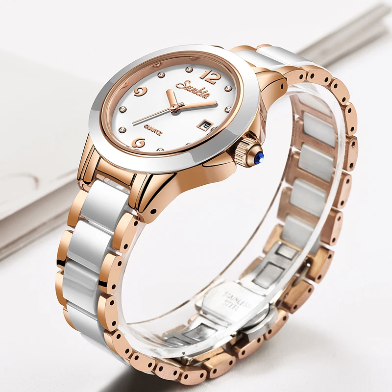 Sunkta Fashion Casual Quartz W - Luxury Watch Quartz บทวิจารณ์และราคา