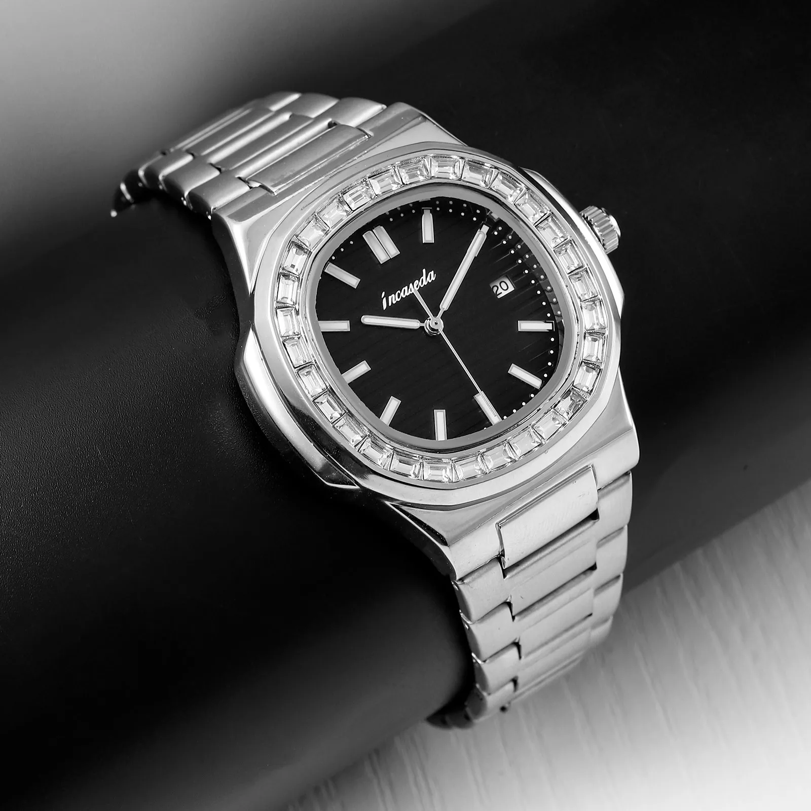 New INCASEDA luxury men's watc - Luxury Watch Name Brands บทวิจารณ์และราคา