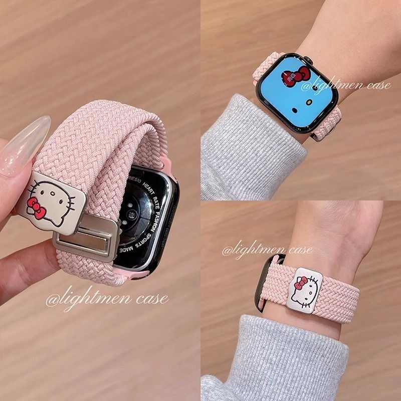 Sanrio New HelloKitty Kawaii A - Luxury Watch Strap บทวิจารณ์และราคา