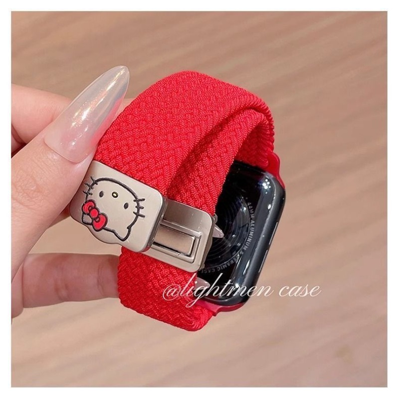 Sanrio New HelloKitty Kawaii A - Luxury Watch Strap บทวิจารณ์และราคา