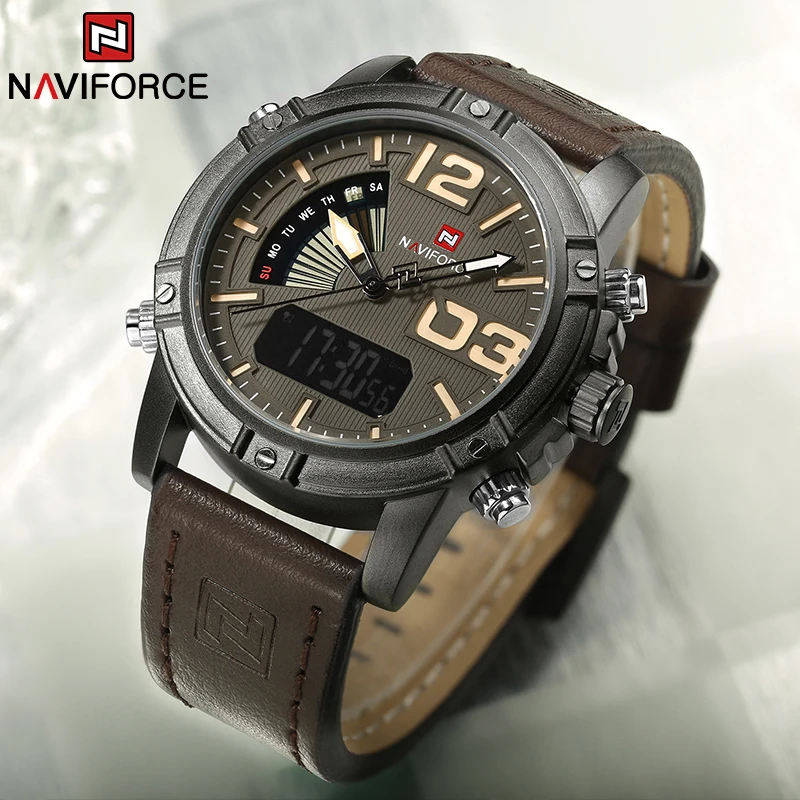NAVIFORCE Top Brand Men Watch  - Luxury Watch Manufacturers บทวิจารณ์และราคา